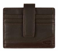 camel active Stone Estuche para tarjetas de crédito Protección RFID Piel 10.5 cm marrón