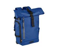 camel active Explore Rolltop Backpack - Mochila para hombre, 26 L, azul, large, 004118