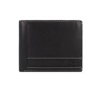 camel active Field Cartera Bloqueo RFID Piel natural 12 cm negro
