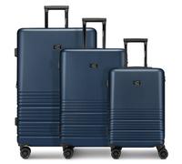 camel active Hanoi 4 ruedas Set de maletas 3 piezas Con fuelle expandible azul