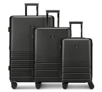 camel active Hanoi 4 ruedas Set de maletas 3 piezas Con fuelle expandible negro