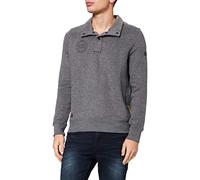 camel active Herren 4093446f14 Stone Grey, S, Gris Piedra, Hombre