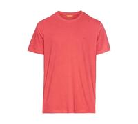 camel active Herren Basic T-Shirt aus Reiner Baumwolle Rot, Menswear-3xl Camiseta, Rojo, 3XL Hombres