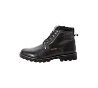camel active Herren Flow Boots aus Leder Schwarz, Menswear-46, Botas de Moda Hombre, Negro, 46 EU