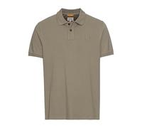 camel active Herren Halbarm Poloshirt aus Reiner Baumwolle Khaki, Menswear-4xl Camisa de Polo, Caqui, 4XL Hombres