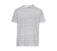 camel active Herren Meliertes T-Shirt mit Cooling Effekt Grau, Menswear-XL Camiseta, Gris, Hombres