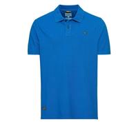 camel active Herren Pique Kurzarm Poloshirt in Regular Fit aus Reiner Baumwolle Blau, Menswear-s Camisa de Polo, Azul, Hombre