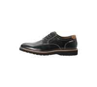 camel active Herren Schnürschuh aus Echtem Leder Schwarz, Menswear-41, Zapatillas Hombre, Negro, 41 EU