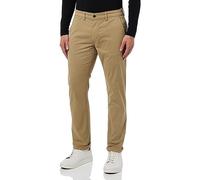 camel active Herren Slim Fit Chino Beige, Menswear-36/34 Pantalones, 36W / 34L para Hombre
