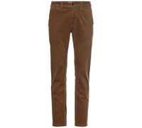 camel active Herren Slim Fit Cord Chino Braun, Menswear-38/30 Pantalón, marrón, 38W / 30L para Hombre