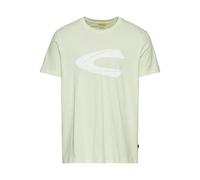 camel active Herren T-Shirt aus Organic Cotton Grün, Menswear-m Camiseta, Verde, Hombres