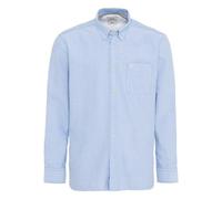 Camel active Hombre Camisa Manga Larga Regular Fit Azul 9S01 409101 45 Skylight