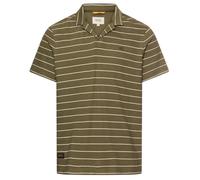 Camel active Hombre Punto Polo Verde Blanco Rayas 7P61 409920 35 Profundo Oli
