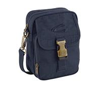 camel active Journey Bolso bandolera para Hombre, 000381, Azul Oscuro, 16 x 8 x 21,5
