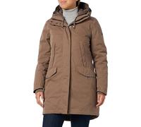 camel active Lange 2in 1 teXXactive Jacke Abrigo, Braun, 48 para Mujer