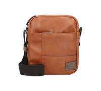 CAMEL ACTIVE Bolso de hombro 'Laos' cognac / gris / negro One Size cognac / gris / negro