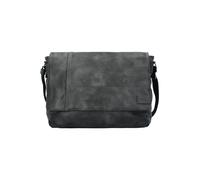 camel active Messenger bag; 251 Laos Bolso bandolera, 40 cm, Negro (Schwarz)
