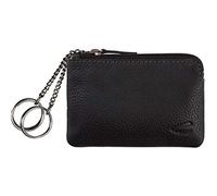 camel active Macau Billetera para Hombre, 000477, Negro, 10 centimeters