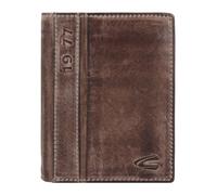Camel Active Cartera Melbourne, piel natural 13 cm, talla mediana, negra