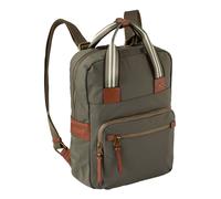camel active Mochila urbana Bari para mujer, 14 L, color verde