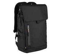 camel active Mochila Explore para hombre, talla grande, negra