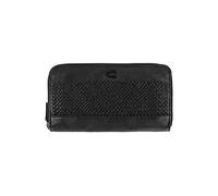 camel active Monedero Wave Long Zip Wallet Black Negro