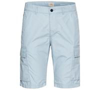 camel active Pantalones Cortos Cargo para Hombre, Corte Regular, Azul Claro, 40W