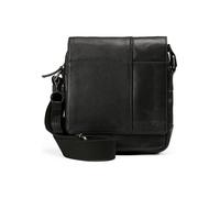 camel active Pine Bolsa de hombro Piel natural 23 cm negro