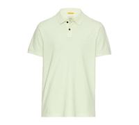camel active Polo de algodón de Manga Corta para Hombre, Verde Claro, L
