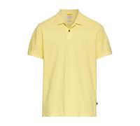 camel active Polo de Manga Corta para Hombre de algodón orgánico Amarillo, Menswear-M, Amarillo, M
