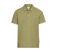 camel active Polo de Manga Corta para Hombre de algodón orgánico Verde Oscuro, menswear-3XL, Verde Oscuro, 3XL