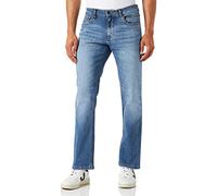 camel active Relaxed Fit Woodstock Stretch Jeanshose Jeans para Hombre, Azul (Ocean Blue), 40W / 32L