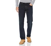 camel active Relaxed Fit Woodstock Stretch Jeanshose Jeans para Hombre, Azul Oscuro, 33W / 32L