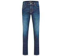 camel active Relaxed Fit Woodstock Stretch Jeanshose Jeans para Hombre, Azul (Stone Blue 45), 32W / 32L