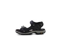 camel active Sandalia para hombre 58RIA01-400100, color negro, talla 43 EU