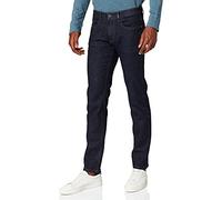 camel active Slim Fit Madison Stretch Jeanshose Vaqueros straight para Hombre, Azul (Dark Blue Used 46), 32W / 30L