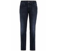 camel active Slim Fit Madison Stretch Jeanshose Vaqueros straight para Hombre, Azul (Dark Blue Used 46), 36W / 34L