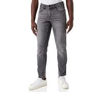 camel active Slim Fit Madison Stretch Jeanshose Vaqueros straight para Hombre, Gris (Stone Grey), 33W / 30L