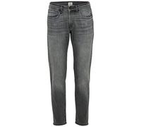 camel active Slim Fit Madison Stretch Jeanshose Vaqueros straight para Hombre, Gris (Stone Grey), 38W / 32L