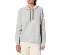 camel active Sudadera con Capucha para Mujer, Gris Claro, XS