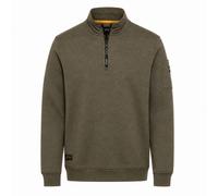 camel active Sudadera Hombre Troyer Cuello Regular Fit 8W47 409410 36 Dark Olive