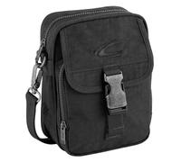 camel active Umhängetasche klein; B00 Journey Bolso bandolera, 22 cm, Negro (Schwarz)