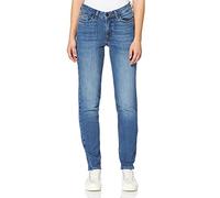 camel active Vaqueros para Mujer de Mezcla de algodón, 30 Indigo Womenswear-32/30, añil, 32W x 32L