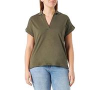 Camel Active Womenswear 309686/1t07 Camiseta, Verde, XS para Mujer