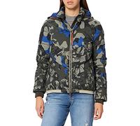 Camel Active Womenswear 3200806R48 Jacke, AOP Camou Cobalt, 44 para Mujer