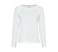 Camel Active Womenswear T-Shirt 1/1 Arm Camiseta, Blanco, XL para Mujer