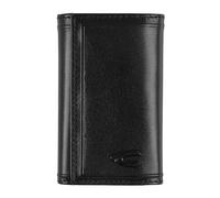 camel active Wood - Funda para Llaves para Hombre, tamaño Mediano, Color Negro, Negro, Moderno