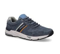 camel active Zapatillas bajas para hombre, plantilla intercambiable, Azul Gris 602, 44 EU
