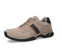camel active Zapatillas bajas para hombre, plantilla intercambiable, Taupe Blue 436, 42 EU