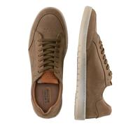 camel active Zapatillas de cuero genuino para hombre, marrón, 42 EU